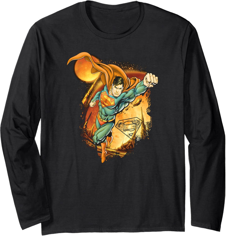 Superman Last Sons Langarmshirt