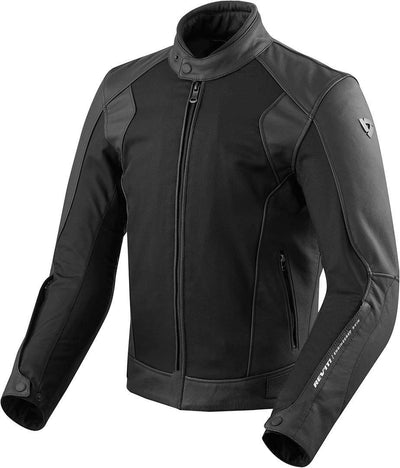 Revit Ignition 3 Motorrad Leder/Textil Jacke (Black,46)