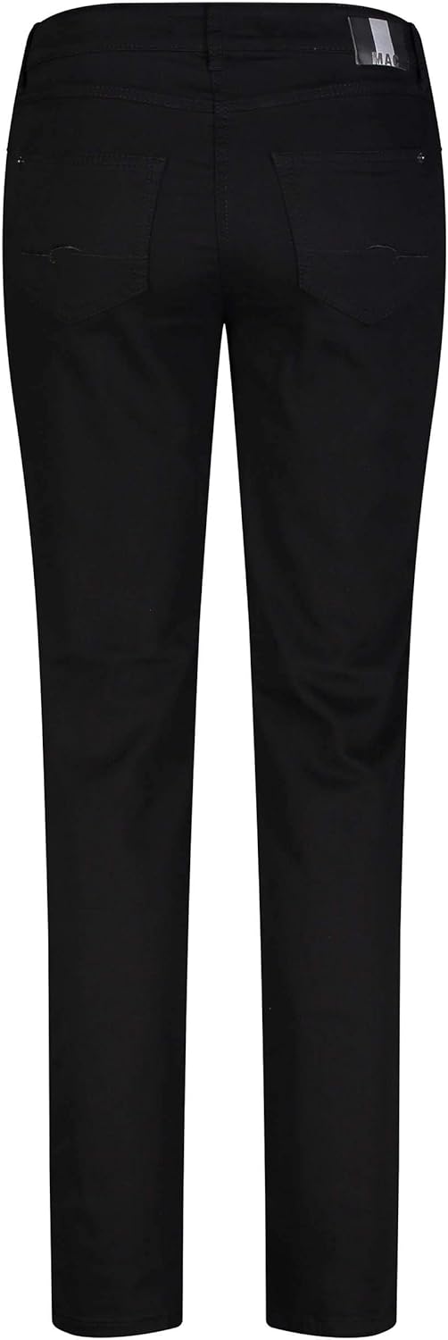 MAC Jeans Damen Straight Jeans ANGELA 34W / 36L Schwarz (Black D999), 34W / 36L Schwarz (Black D999)