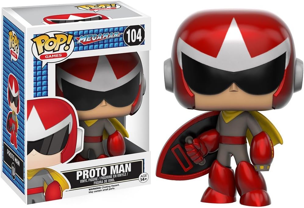Funko 10348 POP! Vinylfigur: Megaman: Proto Man