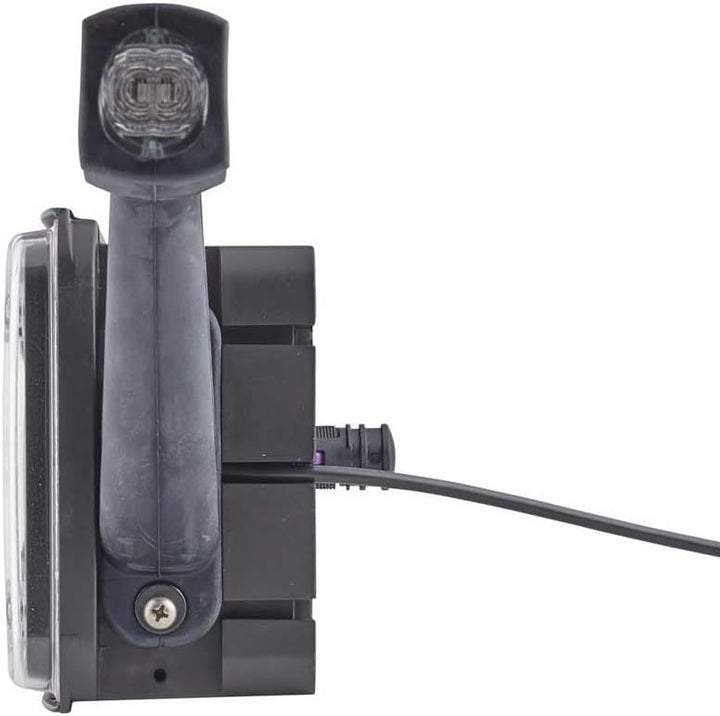 HELLA - Heckleuchte - Hybrid - 24V - Anbau/geschraubt - Lichtscheibenfarbe: glasklar - Stecker: Easy