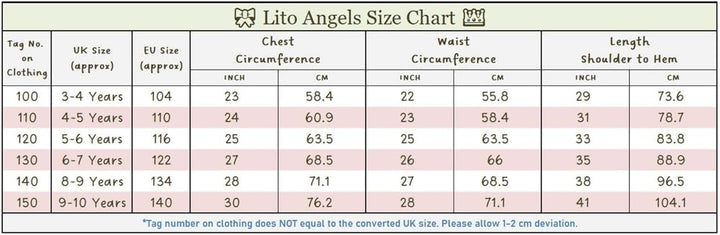 Lito Angels Prinzessin Meerjungfrau Arielle Kostüm Kleid Verkleidung mit Zubehör für Kinder Mädchen