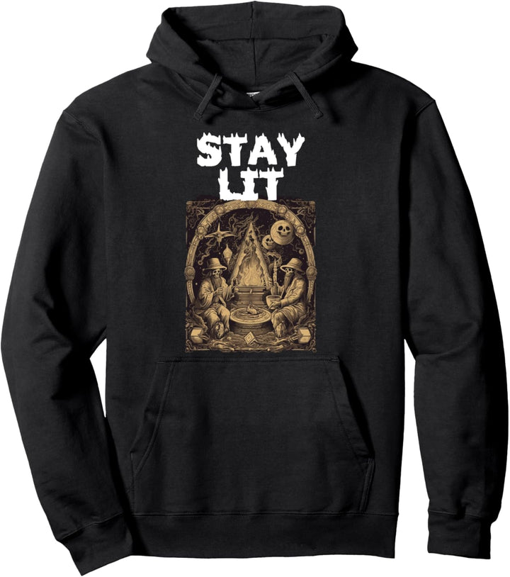Stay Lit Occult Pullover Hoodie