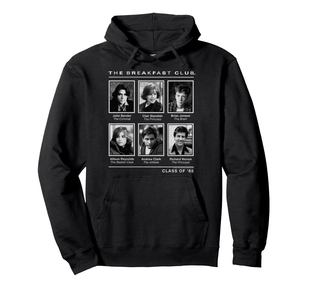 Breakfast Club Year Book Club Photos Pullover Hoodie