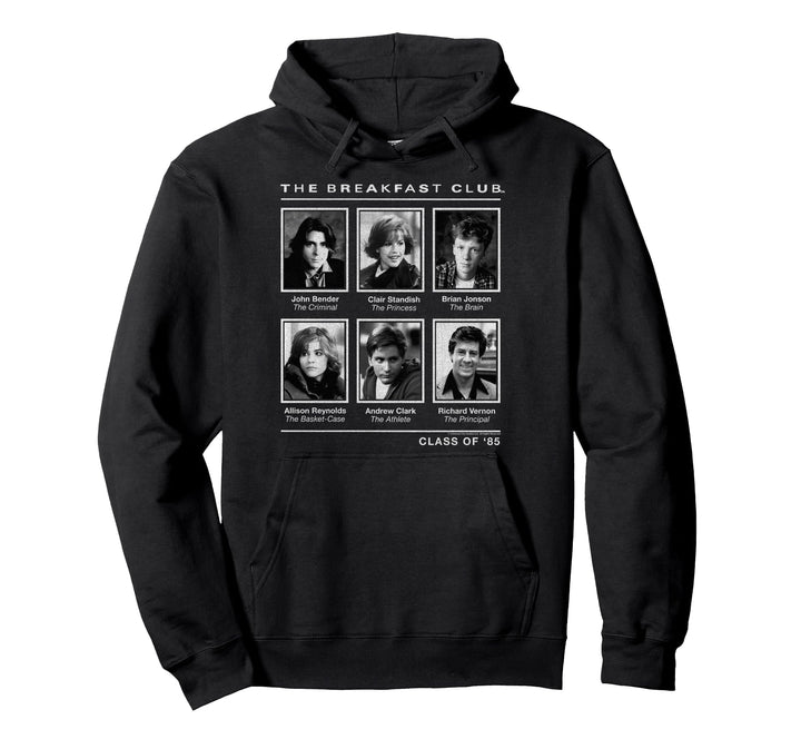 Breakfast Club Year Book Club Photos Pullover Hoodie