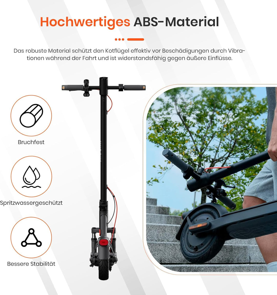 D8L Hinterer Kotflügel Electric Scooter Xiaomi Elite Hinterer Kotflügel Ersatz Kompatibel für Xiaomi