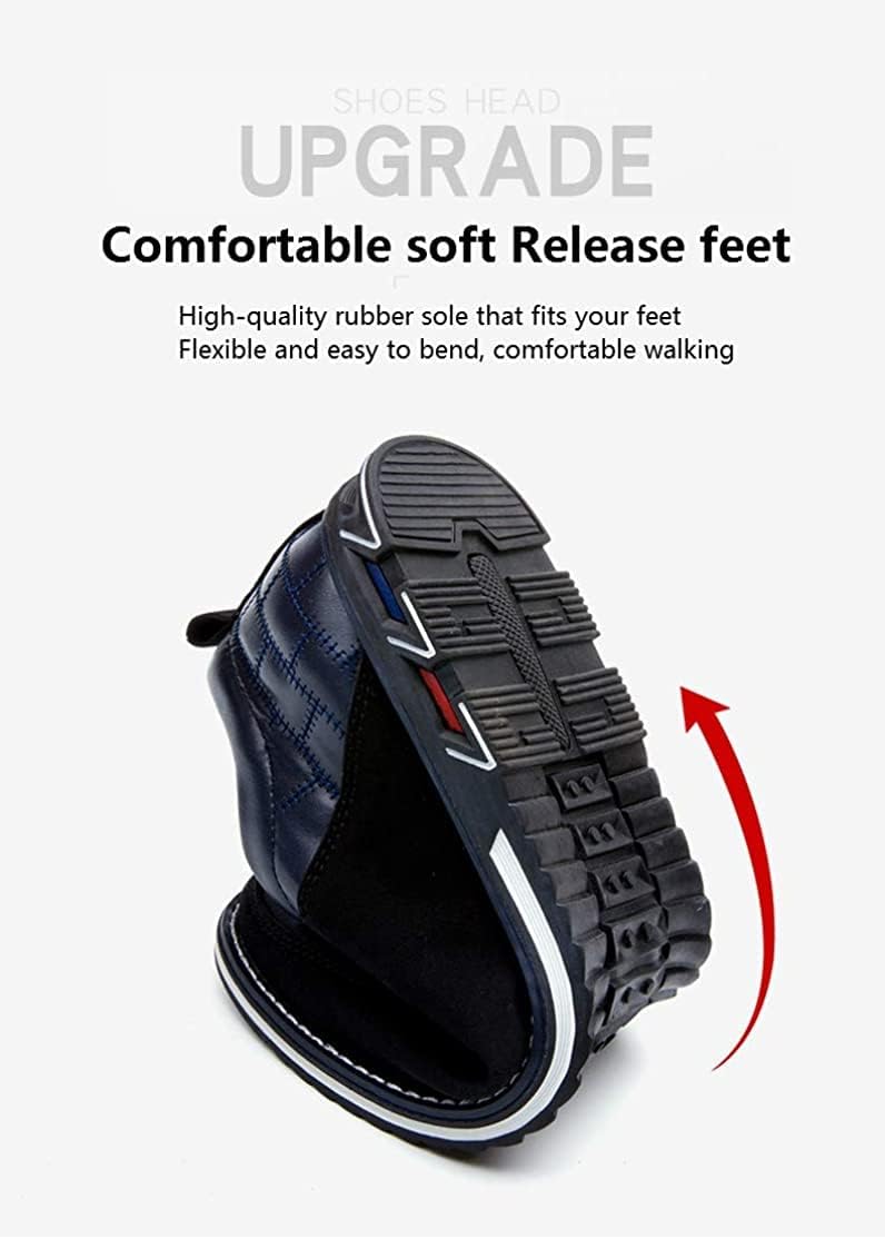 Asifn Herren Mokassins Herren Halbschuhe Klassischer Anzugschuhe Loafer Slipper Rutsch Atmungsaktive