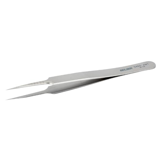 Bahco 5465 AMT Pinzette-Antimagnetisch 125mm aus Titan 125mm Silber, 125mm Silber