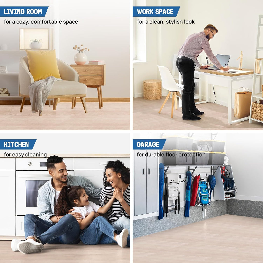 Yes4All 30x30 cm bis zu 3.3 m² Set 12/16/36 Eva Matten Schutzmatten Bodenschutz Bodenfliesen Sportma