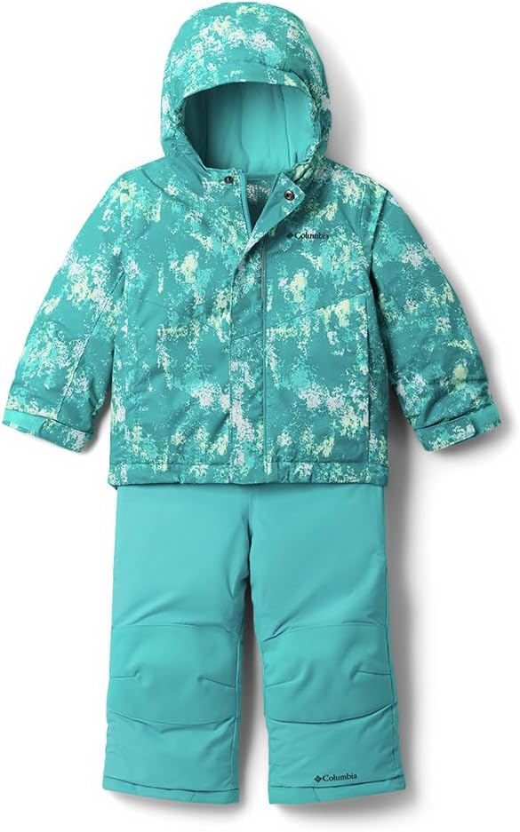 Columbia Unisex Kinder Buga 2 Set Schneeanzug Skijacke und Hose Set (1er Pack) XXS Geyser Timberwild