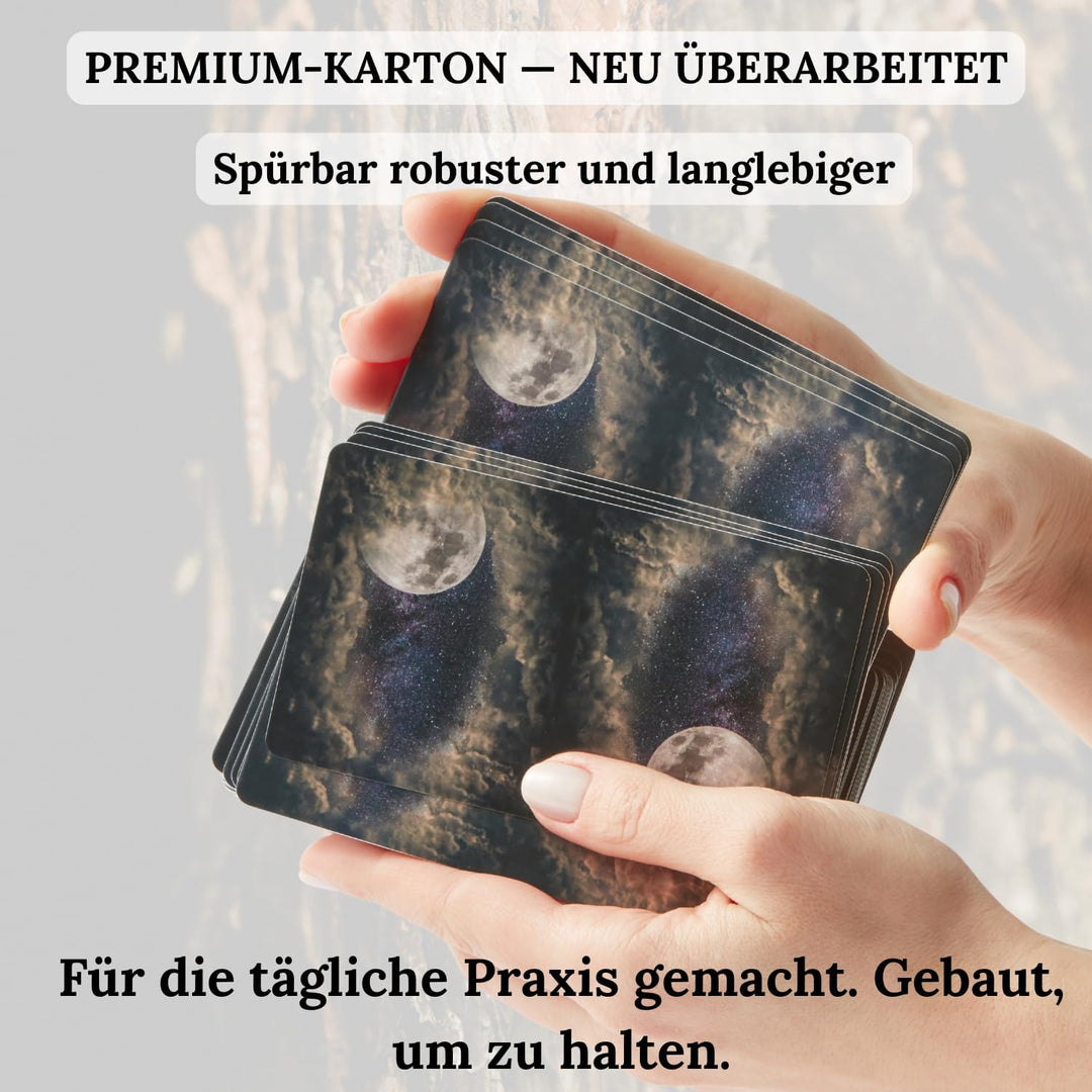 Witchy Cauldron Tarotkarten mit Buck für Anfänger, Tarotkarten Deutsch