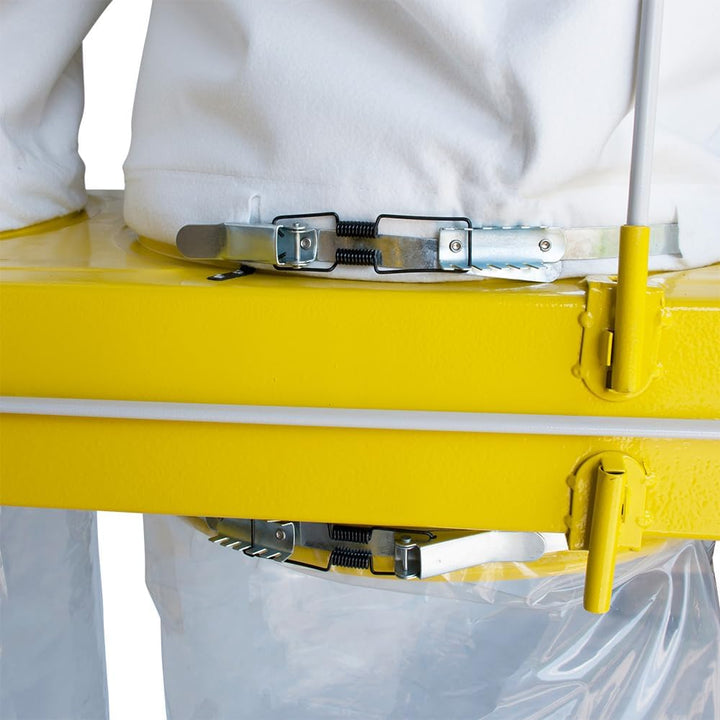BAMATO Absauganlage AB-2800 | 2200W | 1900 Pa | Absaugleistung von 2800 m³/h | 2 x 175 Liter Spänesä