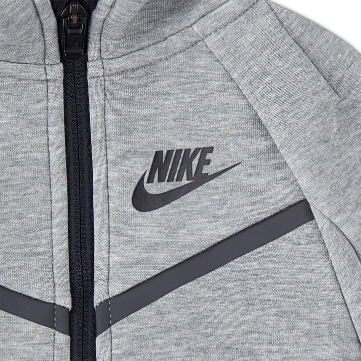 NIKE Unisex Kinder N Nsw Tech Fleece Fz Set (1er Pack) 3-4 Jahre Dk. Grey Heather, 3-4 Jahre Dk. Gre