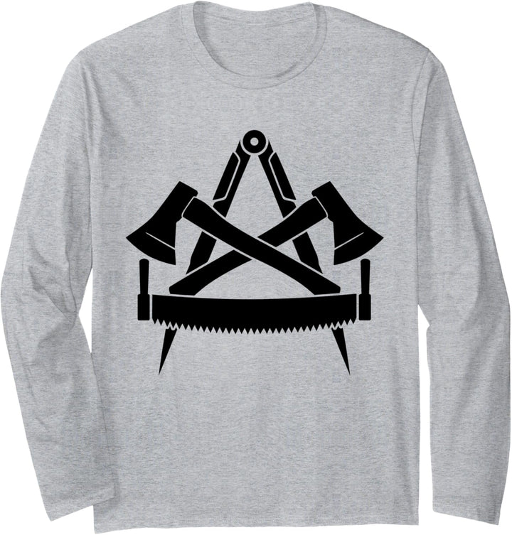 Zimmermann: Zunftzeichen - Zimmerer Langarmshirt