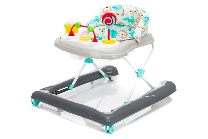 Fillikid Gehfrei Lauflernwagen Exclusiv | Lauflernhilfe mit Spielbrett & Anti-Rutsch-Funktion | Lauf