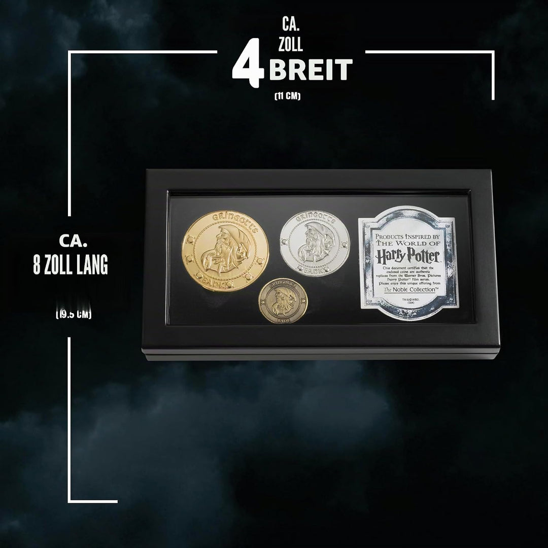 The Noble Collection Harry Potter Gringotts Bankmünzensammlung von