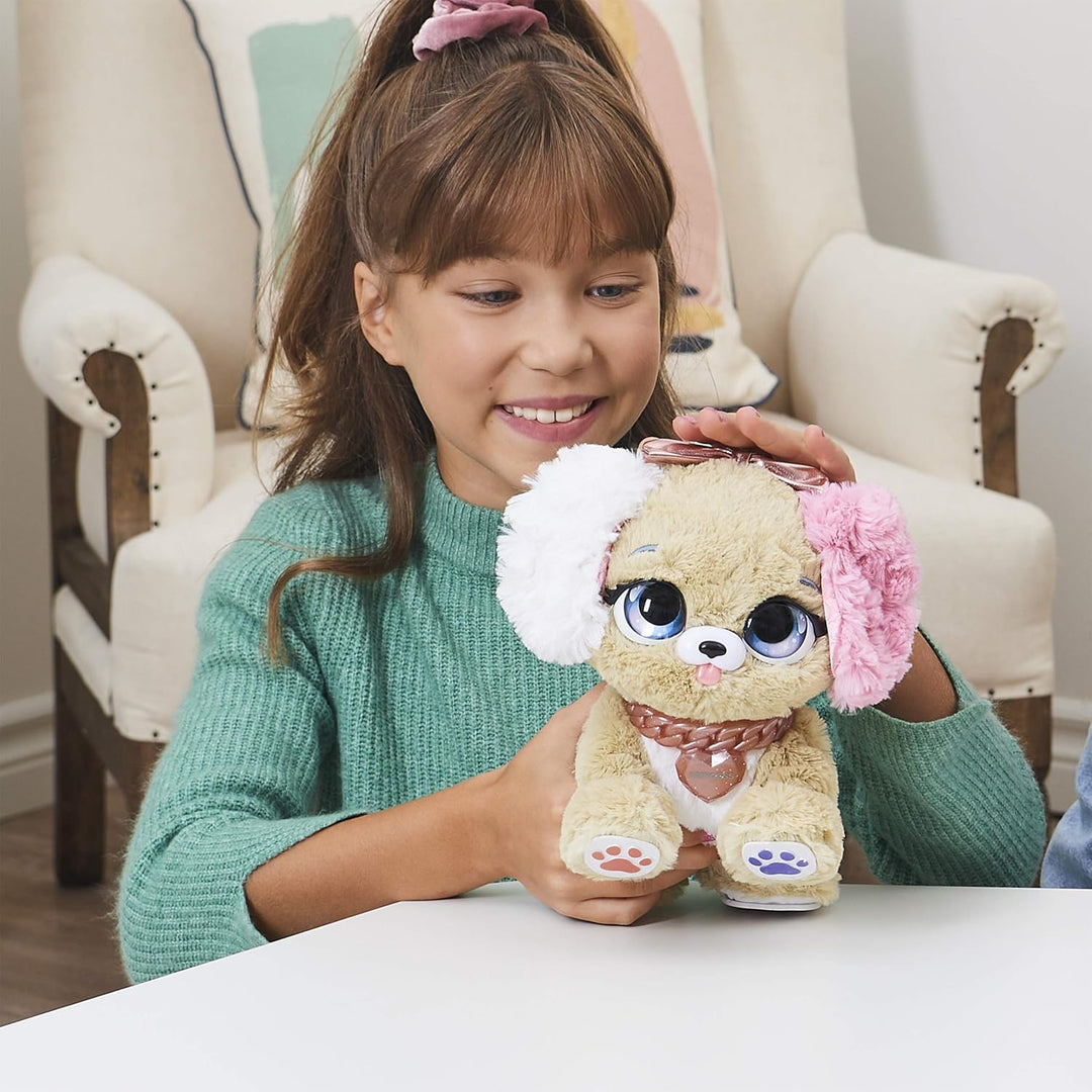 Interaktiver Plüschhund Fancy mit vielen Geräuschen und Funktionen, ab 5 Jahren Present Pets - Fancy