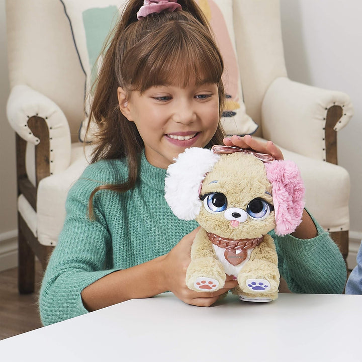 Interaktiver Plüschhund Fancy mit vielen Geräuschen und Funktionen, ab 5 Jahren Present Pets - Fancy