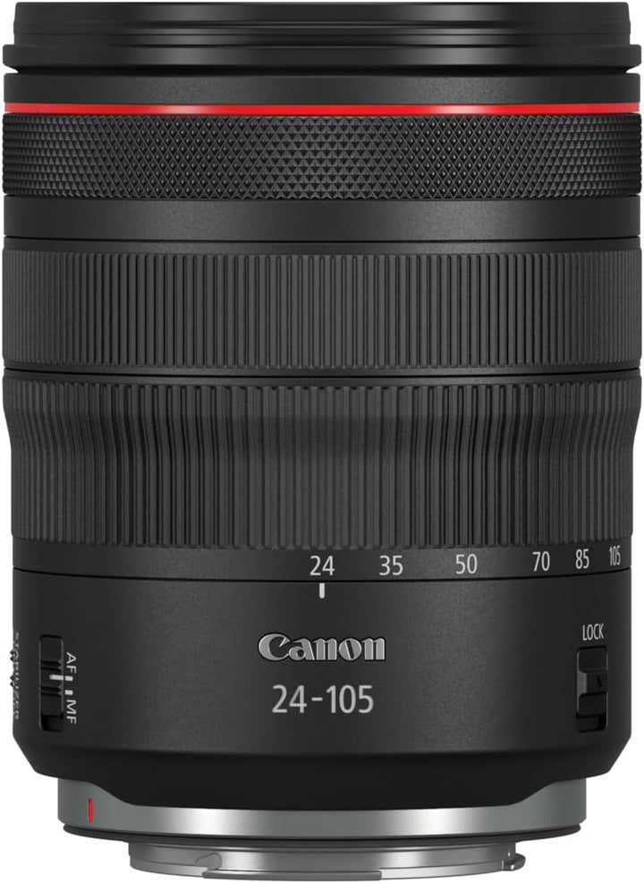 Canon RF 24-105mm F4L IS USM Objektiv (77mm Filtergewinde) schwarz Single