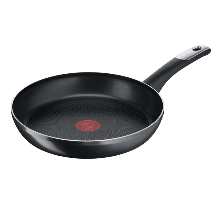 Tefal Hard Titanium Essential Bratpfanne 28 cm *+/- 0,5 cm, Antihaftversiegelung, Thermo-Signal bei