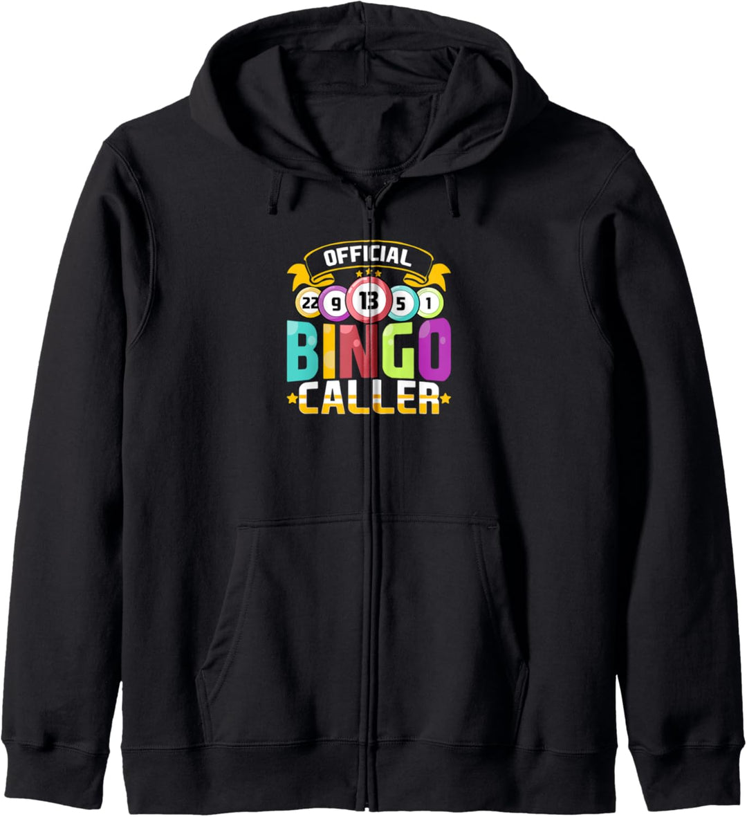 Funny Bingo Player Gift - Official Bingo Caller Art Design Kapuzenjacke