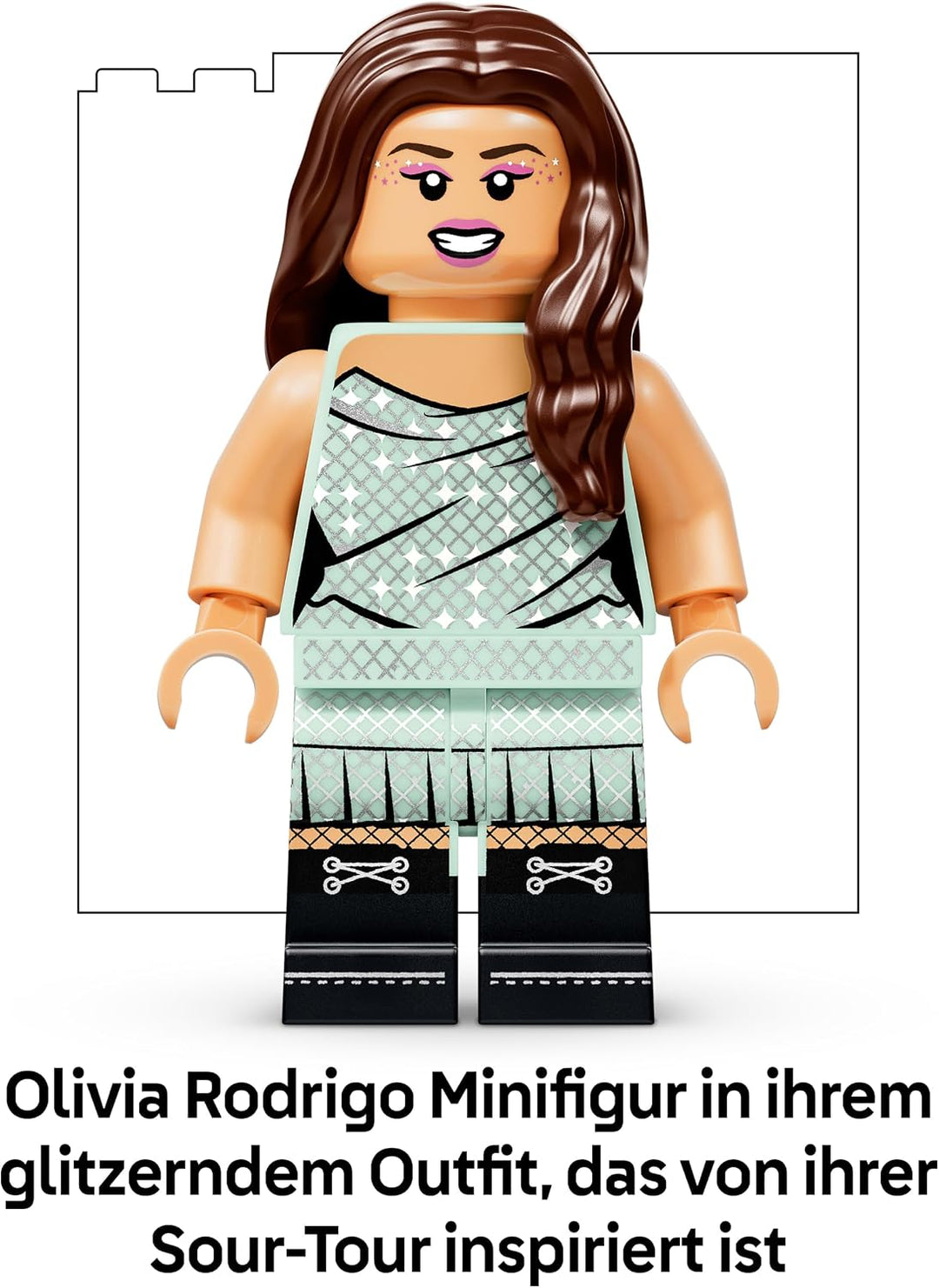 LEGO Editions Olivia Rodrigos Schallplatte - Spielzeug Schallplatte, Minifigur &amp; Zubehör - Zimmer, W