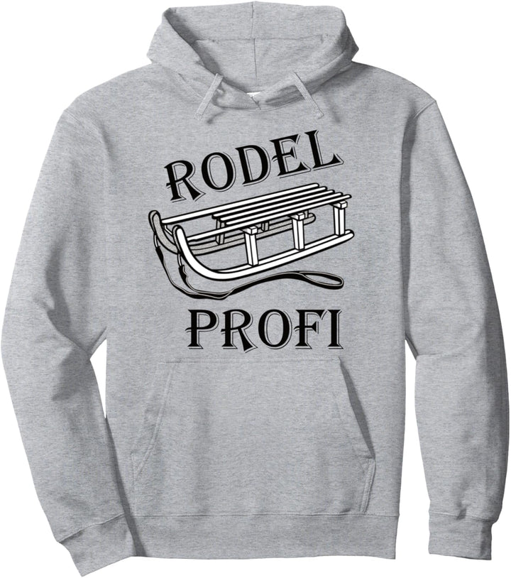 Rodelfahren Rodeln Schlittenfahrt Rodel Profi Pullover Hoodie