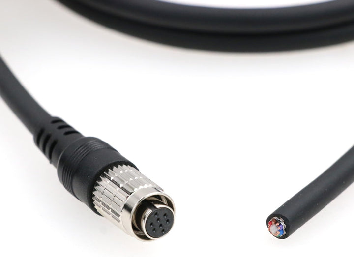 SZRMCC Hirose 8 Pin Buches auf offenes Ende HR25-7TR-8S I/O Stromkabel für FLIR Allied Vision Mako G