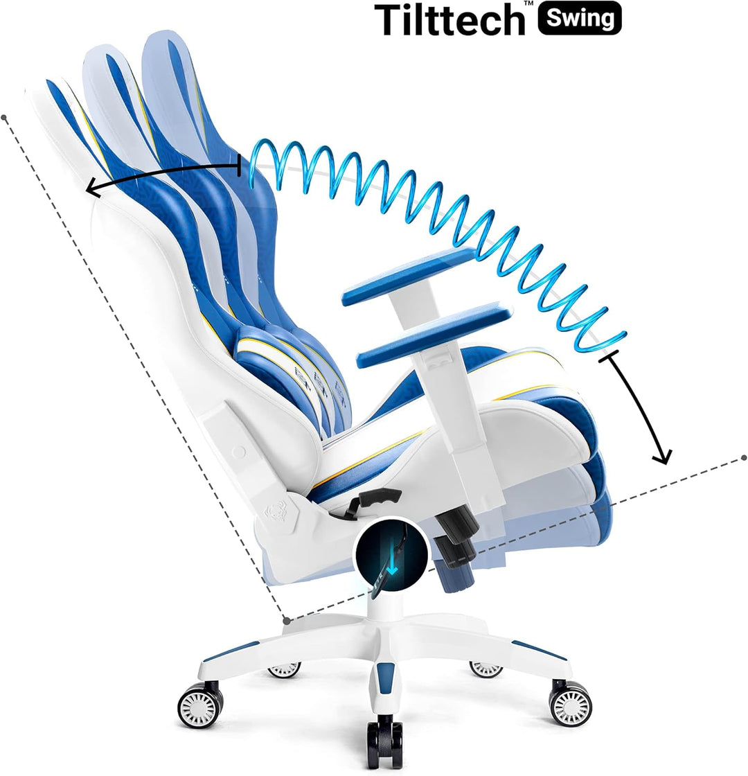 Diablo X-One 2.0 Gaming Stuhl Gamer Chair Bürostuhl Schreibtischstuhl Verstellbare Armlehnen Ergonom