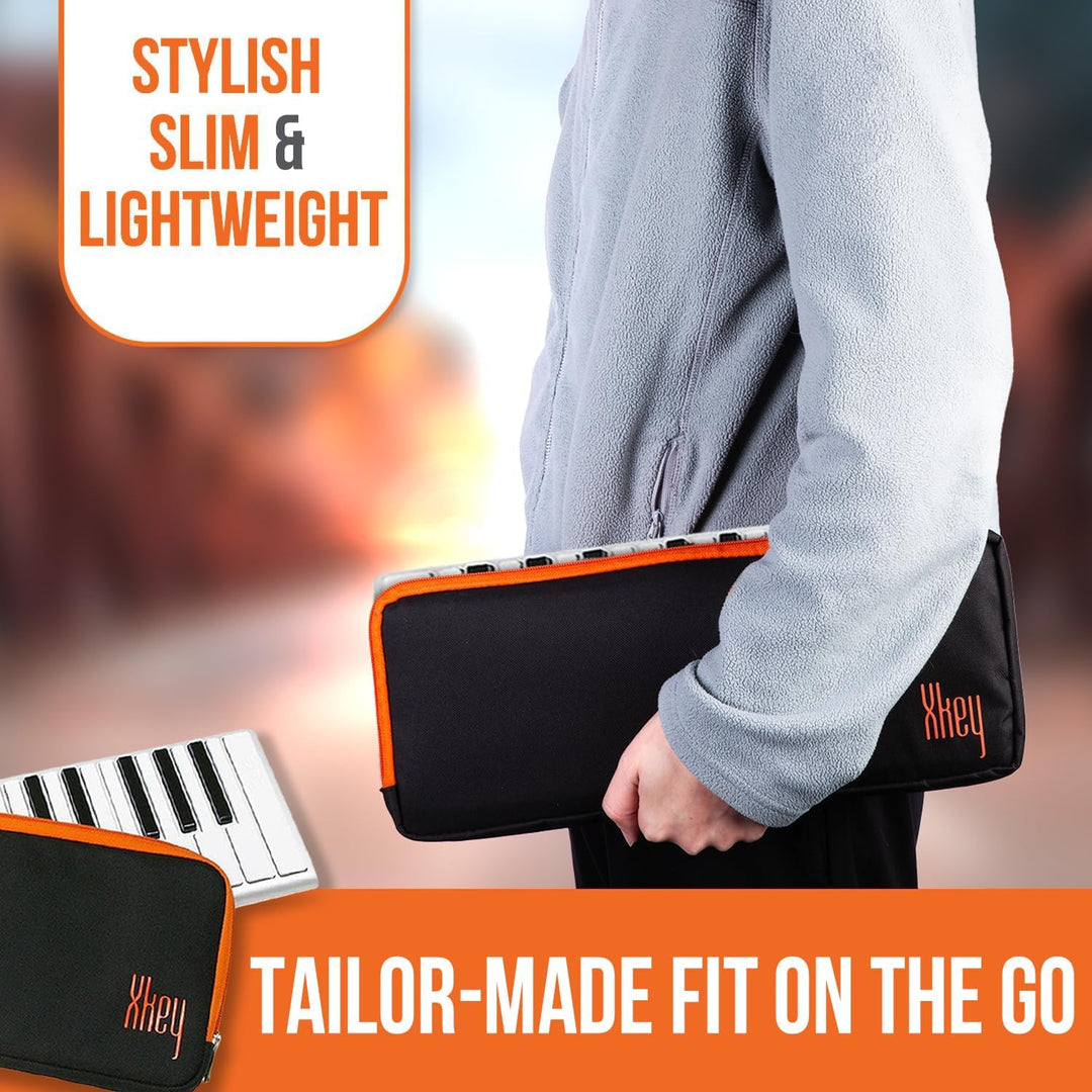 CME Xkeycase Schutzhülle, Schwarz/Orange
