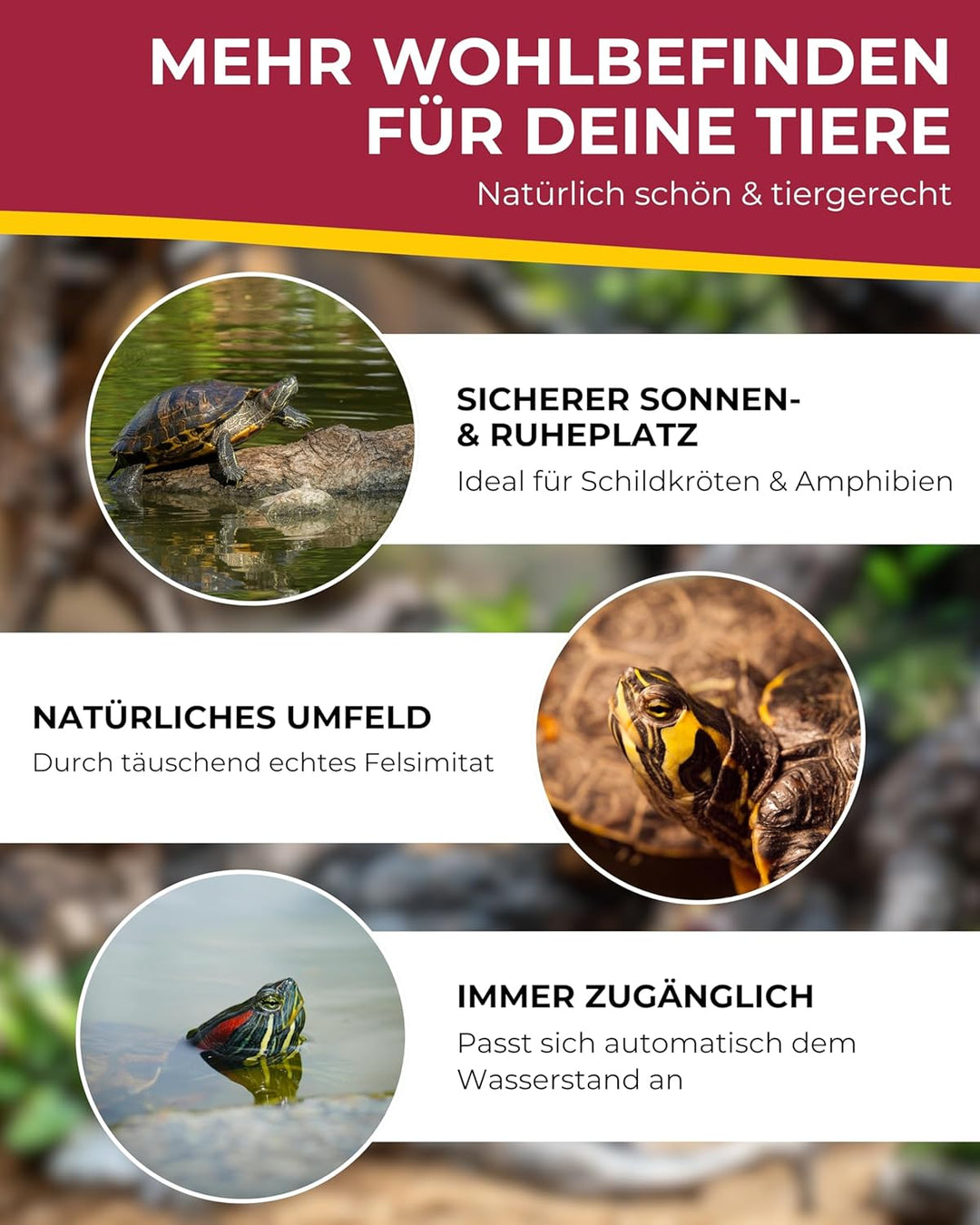 Hobby 35027 Turtle Island 3, 40.5x22 cm (1er Pack) 40,5 x 22 cm, 40,5 x 22 cm