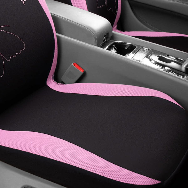 Flying Banner Maschen Schmetterling Universal für Auto Sitzbezüge Seitenairbags Kompatibel(Kompletts