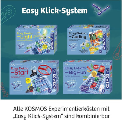 KOSMOS 620608 Easy Elektro Big Fun Experimentierkasten für