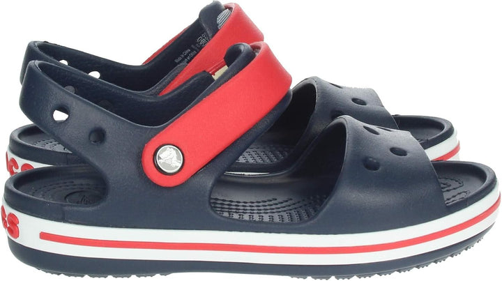 Crocs Unisex Kinder Crocband Kids Sandalen 29/30 EU Navy Red 001, 29/30 EU Navy Red 001