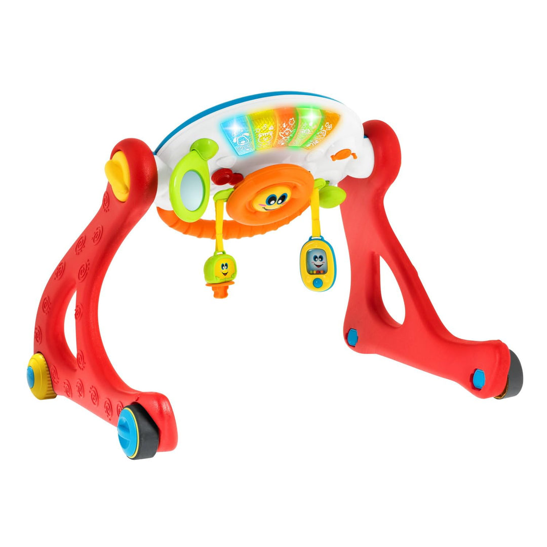 Chicco Grow and Walk 4in1 Baby Aktivitäts Spielzeug und Lauflernhilfe, Lernspielzeug mit manuellen A