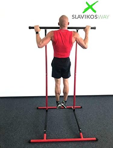 9010019 Pull Up Station Klimmzug Stange Liegestütz Multi Workout Handstand Schnellverschlüsse bis 11