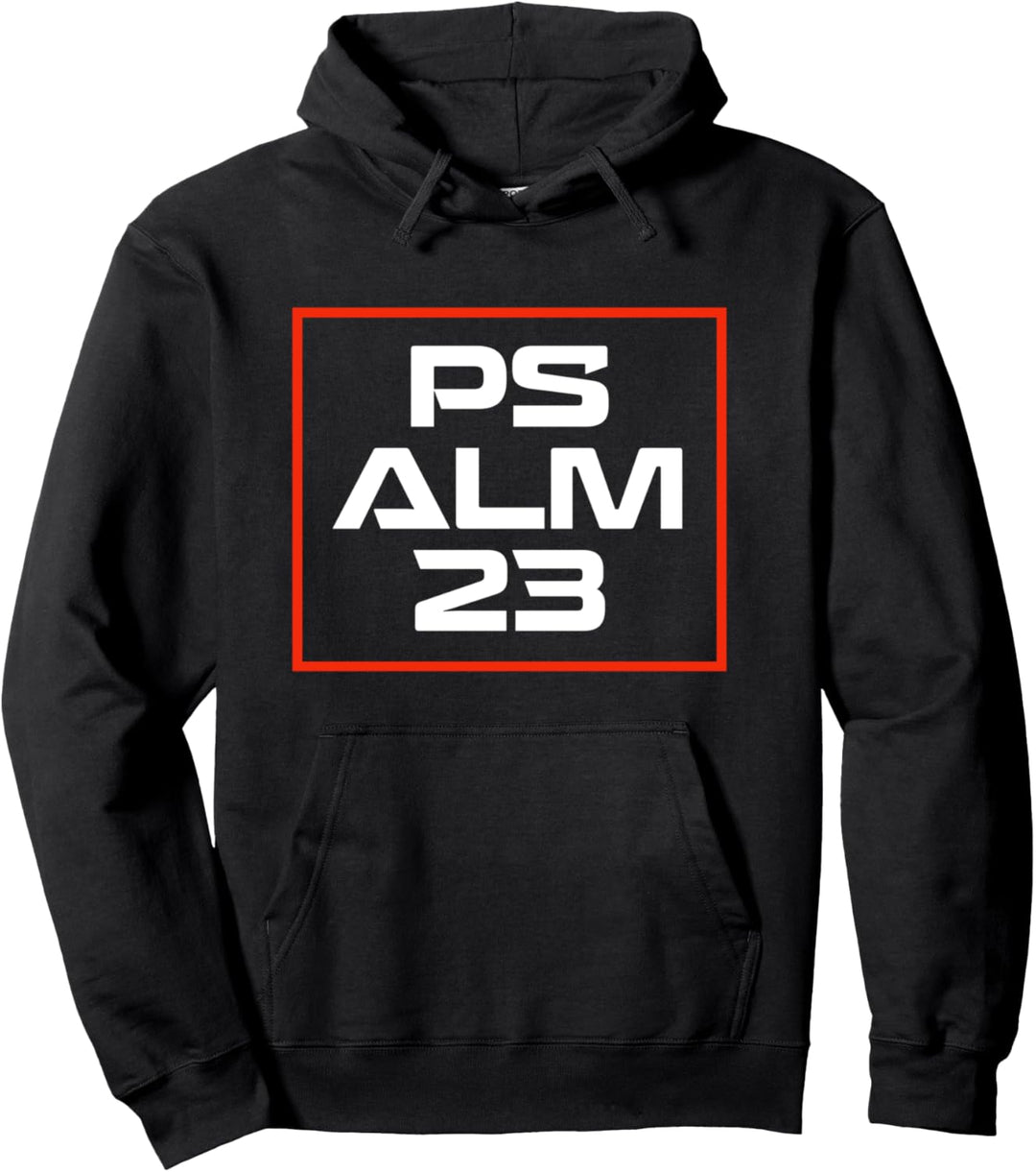 Stilvoller Psalm 23 Bibelvers Pullover Hoodie