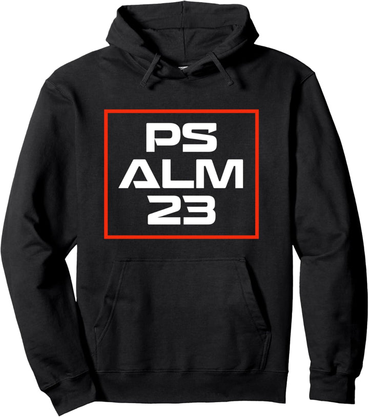 Stilvoller Psalm 23 Bibelvers Pullover Hoodie