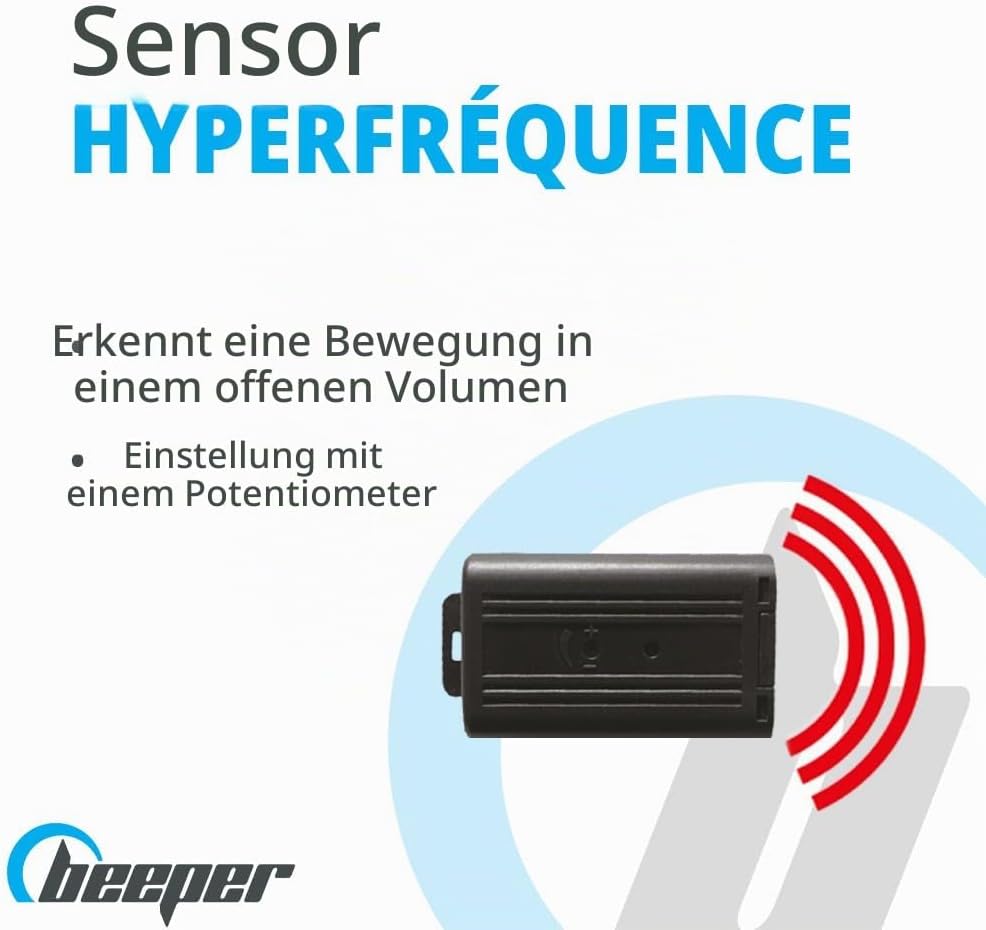Universel Alarm kabriolett XR5CAB BEEPER, XR5CAB