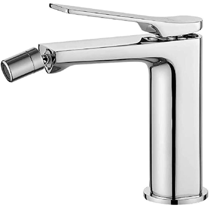 Ibergrif M15004 Waschtischbatterie mit Wassersparfunktion Chrom silber bidet, Silber Bidet