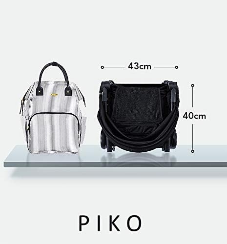 Kinderwagen Bebe2luxe PIKO Ultra kompakt und leicht, Flugzeugkabine von 6 Monaten bis 22 kg BEBE2LUX