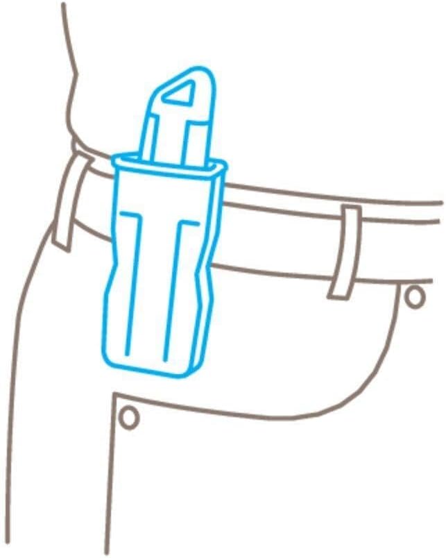 MARTOR kleiner Köcher, Halter für schmale Schneidwerkzeuge oder Cuttermesser, sichere Aufbewahrung/B