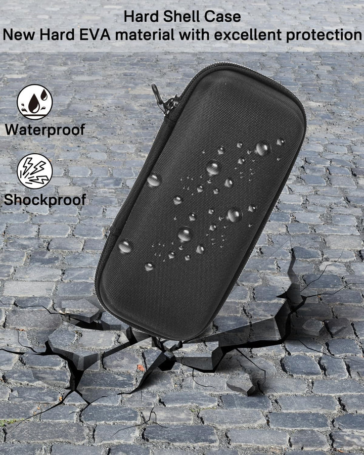 RAIACE Hartschalenetui kompatibel mit der Anker 25.000 mAh Powerbank, mit Netzfach für Kabel und Zub