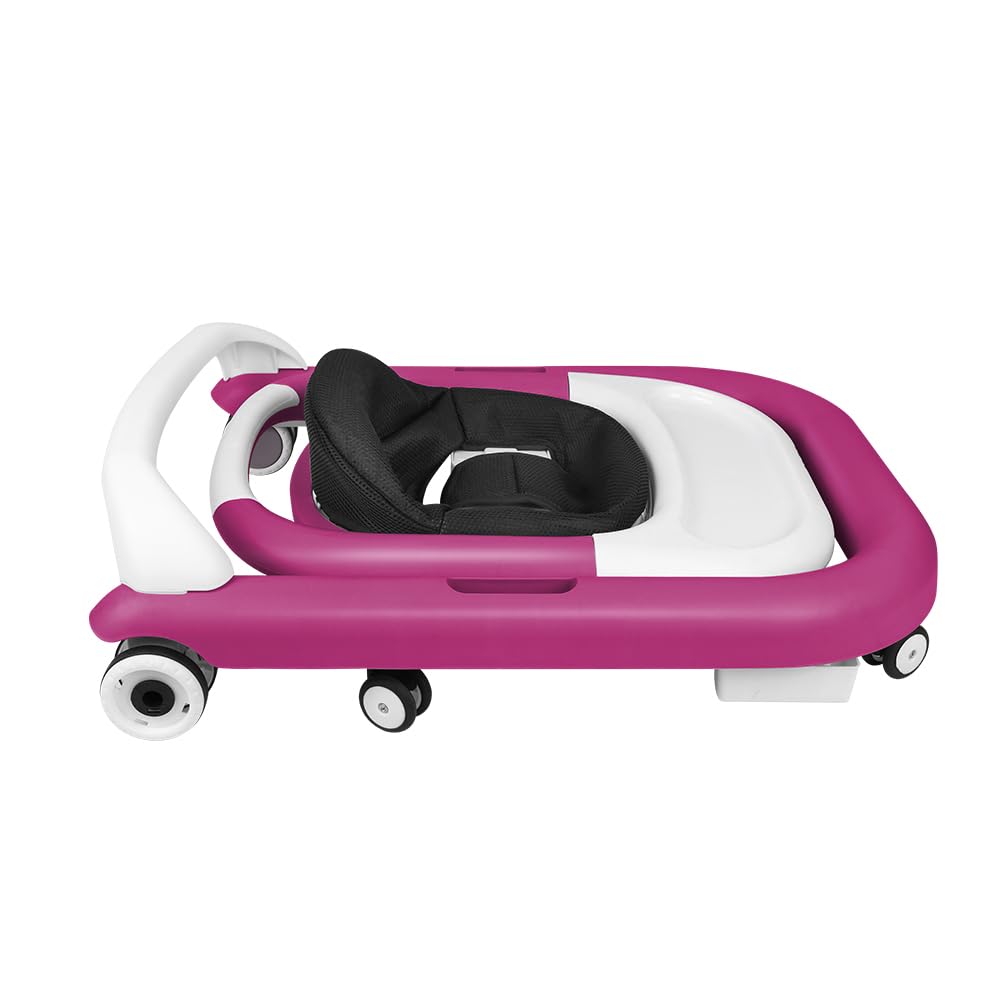 Lauflernhilfe für Babys mit interaktivem Multiaktivitäts-Tablett mit abnehmbarer Musik, höhenverstel