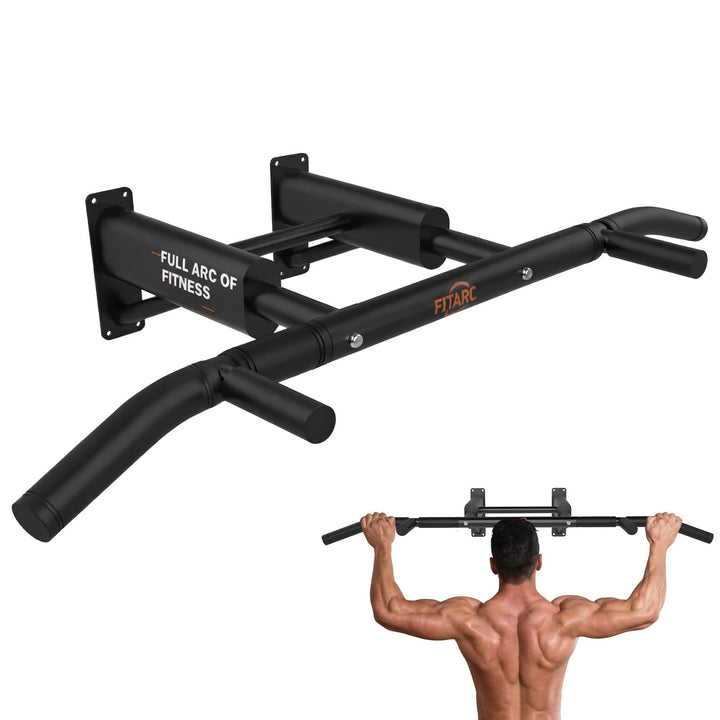 Fitarc Klimmzugstange Wandmontage, Pull Up Bar für Zuhause, robuste Klimmzugstange Wand mit Multi-Gr