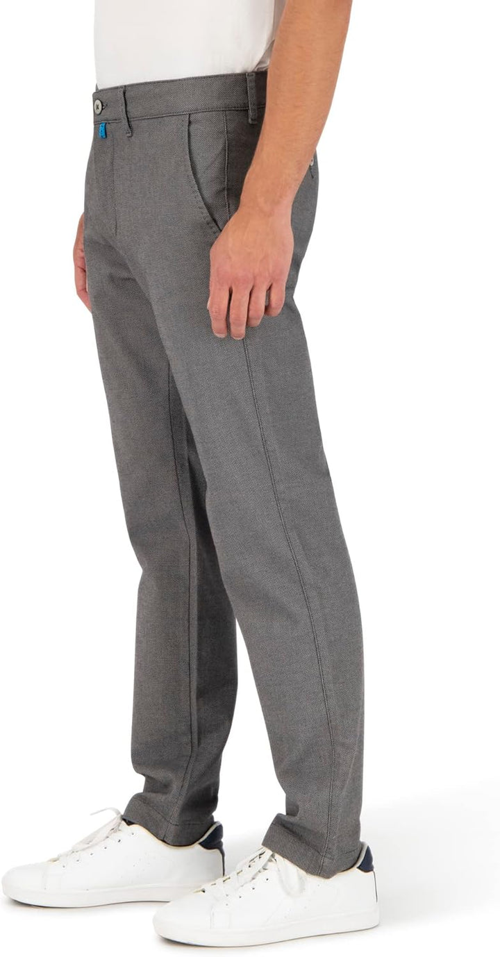 Pierre Cardin Herren Chino Futureflex Lyon | Männer Hose | Tapered Fit 30W / 32L Grau, 30W / 32L Gra