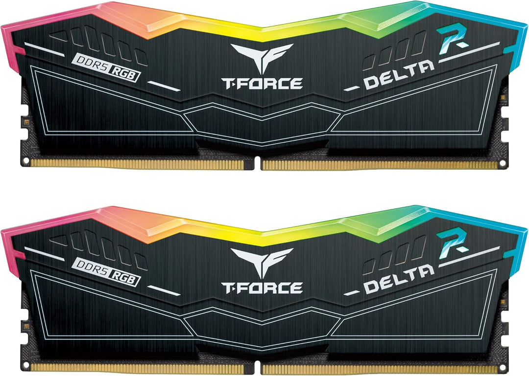 D532GB 5600-36 Delta RGB bk K2 TEM 32GB(2x16GB) DDR5 5600MHz 36-36-36-76 Schwarz, 32GB(2x16GB) DDR5