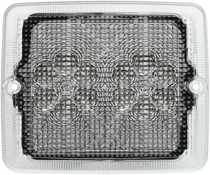 HELLA - Heckleuchte - LED - 12V - Einbau/Schraubanschluss - Lichtscheibenfarbe: transparent - Kabel: