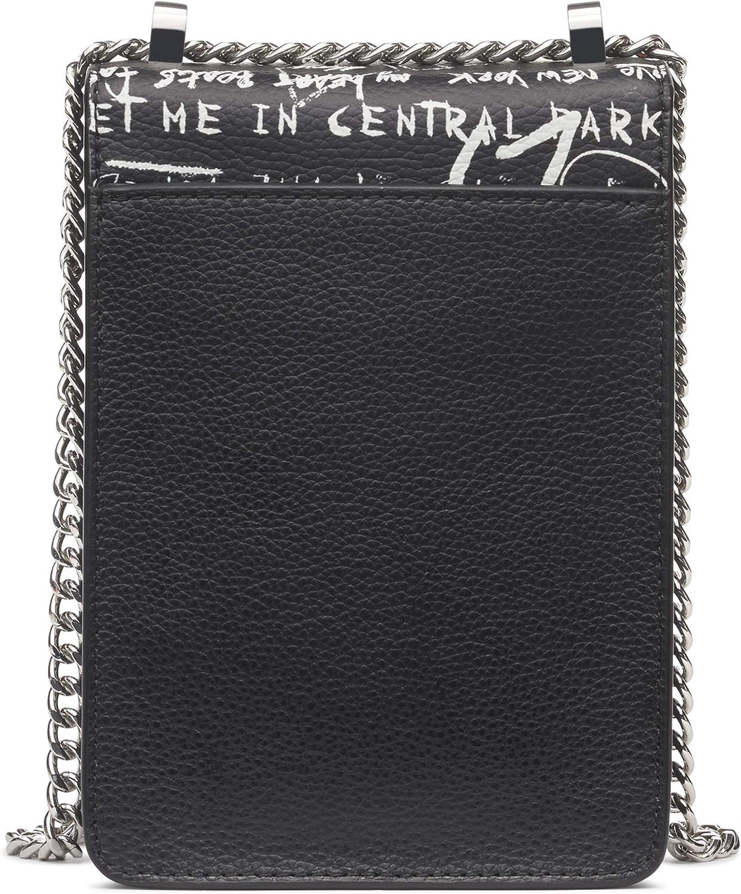 DKNY Damen Elissa N/S Phone Cr Umhängetasche, Einheitsgrösse Schwarzer Graffiti, Schwarzer Graffiti