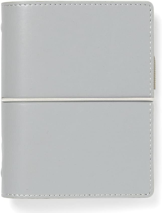 Filofax Domino Pocket Organiser Grey